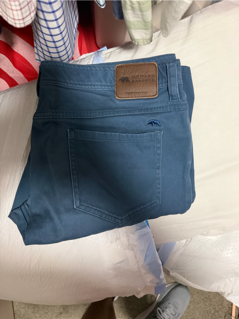 Onward Reserve Slim Men's Jeans in Deep Blue